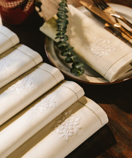 White Mimosa - Napkin